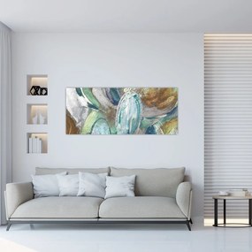 Kép - Absztrakt figurás festészet (120x50 cm)