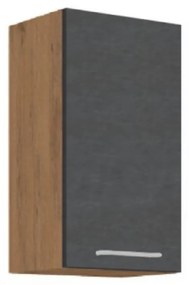 Felső konyhaszekrény 40 G-72 1F Velaga (matt szürke + lancelot tölgy). 1015875