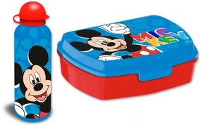 Disney Mickey Play szendvicsdoboz + alumínium kulacs szett