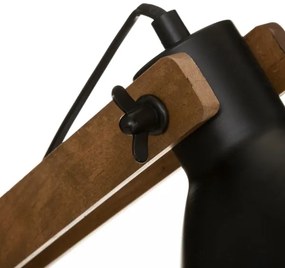 Atmosphera - Asztali lámpa KUBA 1xE14/25W/230V fenyő