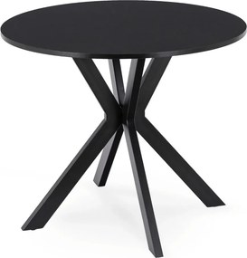 Stół LAUREN 90 cm Czarny