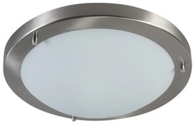 Modern mennyezeti lámpa acél 31 cm IP44 - Yuma