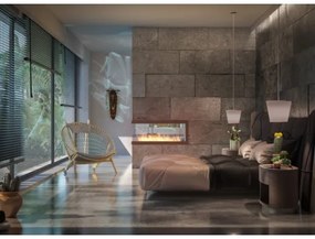 InFire - Sarok BIO kandalló 120x50 cm 3kW bifaciális