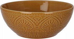 Kerámia Barázdált Tál 1900 ML Átmérő 23 CM Barna