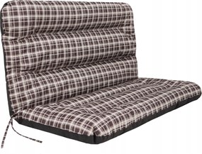 Kerti párna hintaágyhoz háttámlával, padpárna 180x110cm