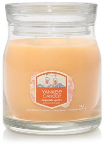 Yankee Candle Signature illatgyertya üvegben, közepes méretű Slopeside Spritz, 368 g, S
