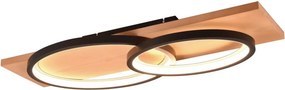 TRIO 641110232 BARCA Modern LED Mennyezeti Lámpa Fekete LED IP20