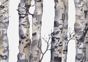 Flizelin Dekoratív fotótapéta Hálószobába Axiális erdő 312x219 Ragasztó