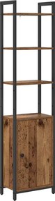 vidaXL Könyvespolc Öreg fa 40 x 24 x 161 cm Faanyag