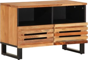 vidaXL tömör akácfa TV-szekrény 70 x 34 x 46 cm
