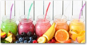 Fotó üvegkép Gyümölcsös koktélok 140x70