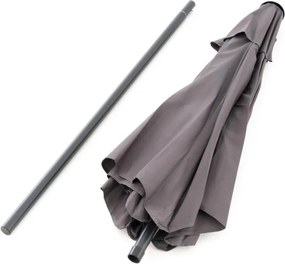 GARTHEN Összecsukható napernyő fogantyúval 210 cm antracit