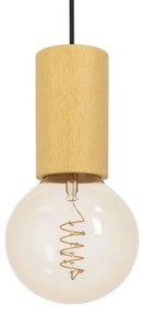 Eglo 900801 - Csillár zsinóron POZUETA 1xE27/40W/230V barna