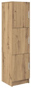 Magas Tároló kézműves tölgy 31,5 x 32 x 124 cm Faanyag