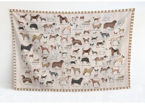 Ágytakaró franciaágyra 170x240 cm Dog Types – Little Nice Things