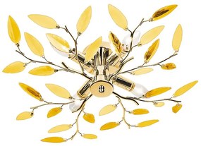 NOWA 63180445 - Felületre szerelhető csillár NOTTINGHAM 4xE14/40W/230V arany