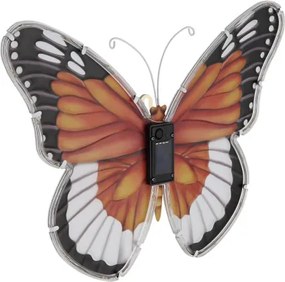 Globo 36542 Solar lámpa, műanyag több színű/matt fekete/átlátszó, ki/be kapcsoló, AAA 200mAh 1.2V elemmel, IP44, SzxM: 350x245mm, Mélység: 25mm, tartozék: 26x 0.06W 3V LED, 3000K