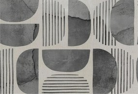 Fotótapéta Flizelina falra 3D Loft Geometriai formák 152x104 Ragasztó