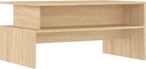 vidaXL sonoma tölgy színű szerelt fa dohányzóasztal 90 x 55 x 42,5 cm