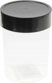 Kerek Ételtároló Tartály Ömlesztett Áru Tészta Liszt Só 1,8L Tanúsítvány