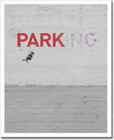 Poszterek keretben 40x50 Banksy Parkoló