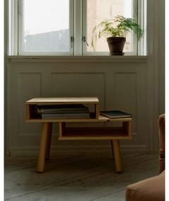 Hako natúr színű dohányzóasztal borovi fenyőből - Karup Design