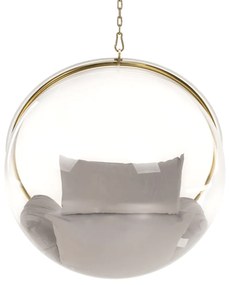 Bubble arany-szürke függőfotel