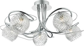 Dar lighting glamour modern mennyezeti lámpa rehan csiszolt króm darreh0550