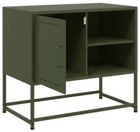 mustársárga acél TV-szekrény 100,5x39x60,5 cm