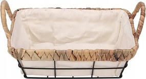 Kenyértartó kosár 24,5x19,5 cm Ravi téglalap alakú