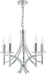 Dar Lighting LYON LYO0550 Csillár 5x40W/E14 IP20
