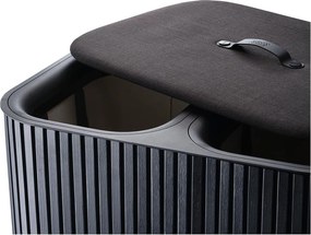 Fekete bambusz szennyeskosár 2x45 l Tota Luxe – Joseph Joseph