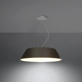 Sollux SL.0766 - Csillár zsinóron VEGA 5xE27/60W/230V á. 60 cm fekete