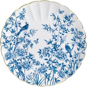 Porcelán Desszertes Reggeliző Tányér Paradise Garden 19 cm, Aranyozott