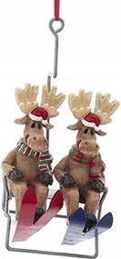 Karácsonyi dísz Rénszarvas szánkón