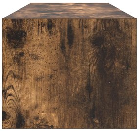 Televíziós szekrény Füstölt tölgy 100x31x25,5 cm Mérnöki fa