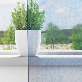 2 db királykék voile függönyök grommets