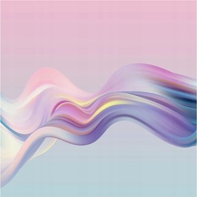 Fotótapéta Flizelin Dekoratív az irodába Színes hullámok 250x250 Ragasztó