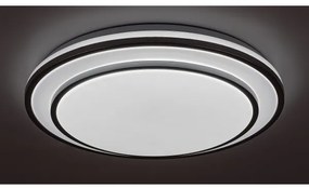 Rabalux 2131 - LED fényerőszabályozható mennyezeti lámpa LUPITA LED/40W/230V ezüstszínű +távirányító