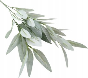 Eukaliptusz Ág Mesterséges Dekoráció XXL 80cm Mint Élő Prémium Kompozíció