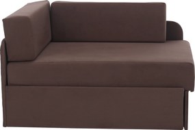 Kinyitható heverő, barna Taupe, MONTES UNI