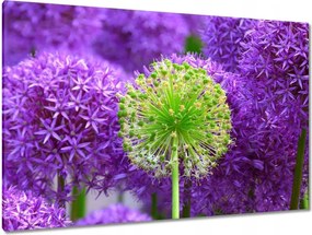 Vászonkép 120x80 Zöld virág