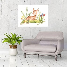 Kép - Kis őzike (70x50 cm)