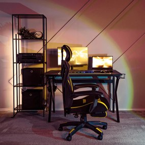 Irodai Forgószék Fekete/Arany Színben. MAXIMO