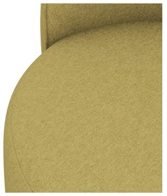 Mustársárga fotel Ipo – Makamii