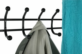 Fogas cipőtartóval, fekete fém, BARNUM