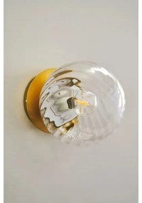 Nordlux - Fali lámpatest CHISELL 1xE14/25W/230V sárgaréz