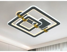 LED Dimmelhető mennyezeti lámpatest LED/140W/230V 3000-6500K + távirányító