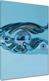 Festmények 70x100 Kék grafika