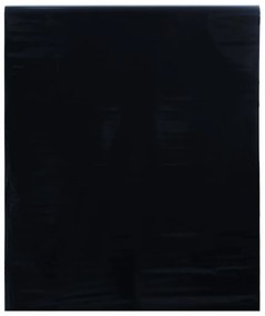 matt fekete PVC statikus ablakfólia 45 x 500 cm